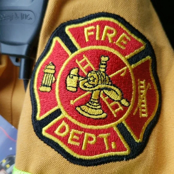 Toddler Firefighter Size 5-6 Costume Little Kid NWT! - Picture 6 of 9